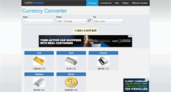 Desktop Screenshot of coinconverter.net